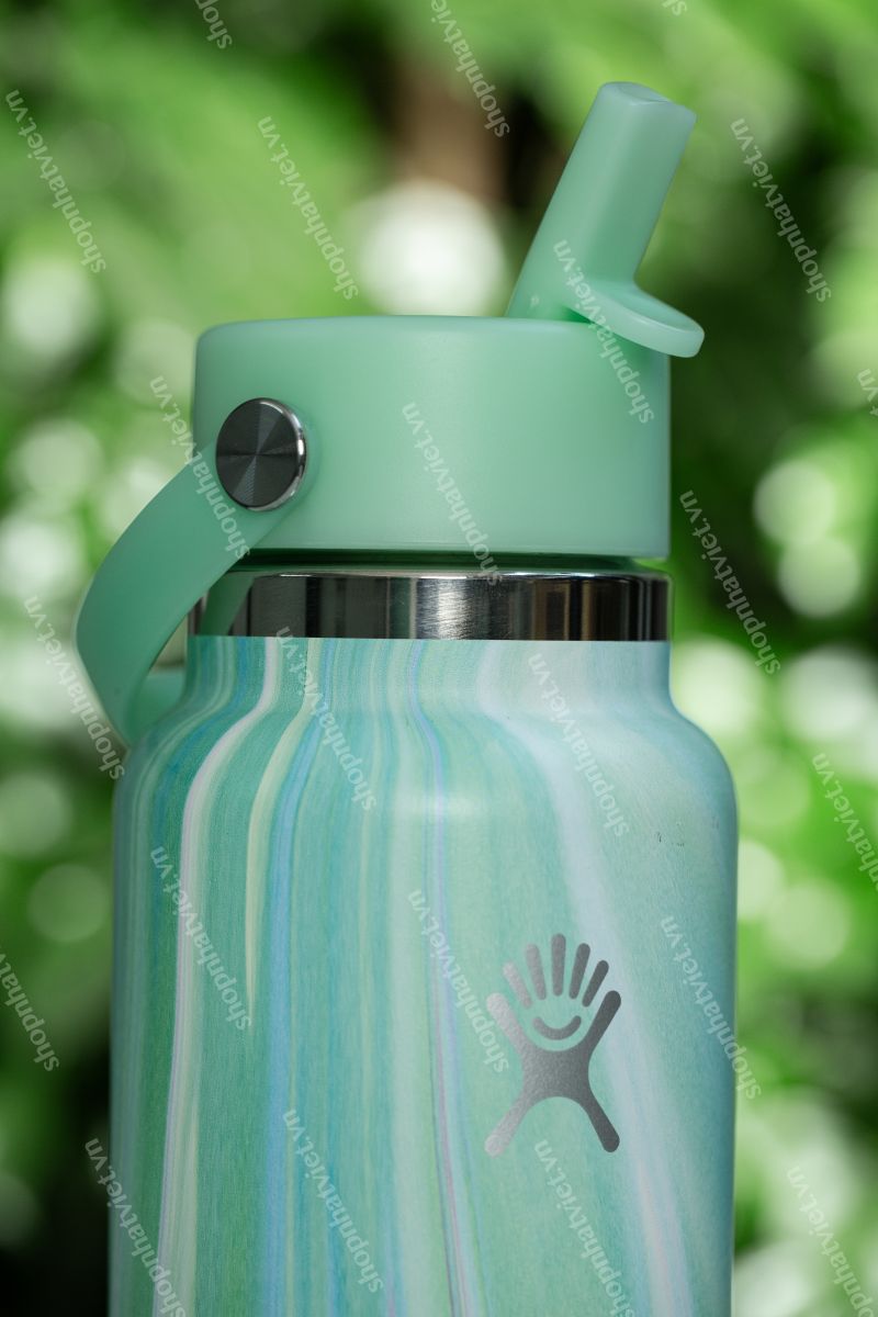HYDRO　32oz(946ml) 　JELLY　GREEN　カバーセット Hydro flask Jelly Green wide flex Straw cap 32oz (946ml)